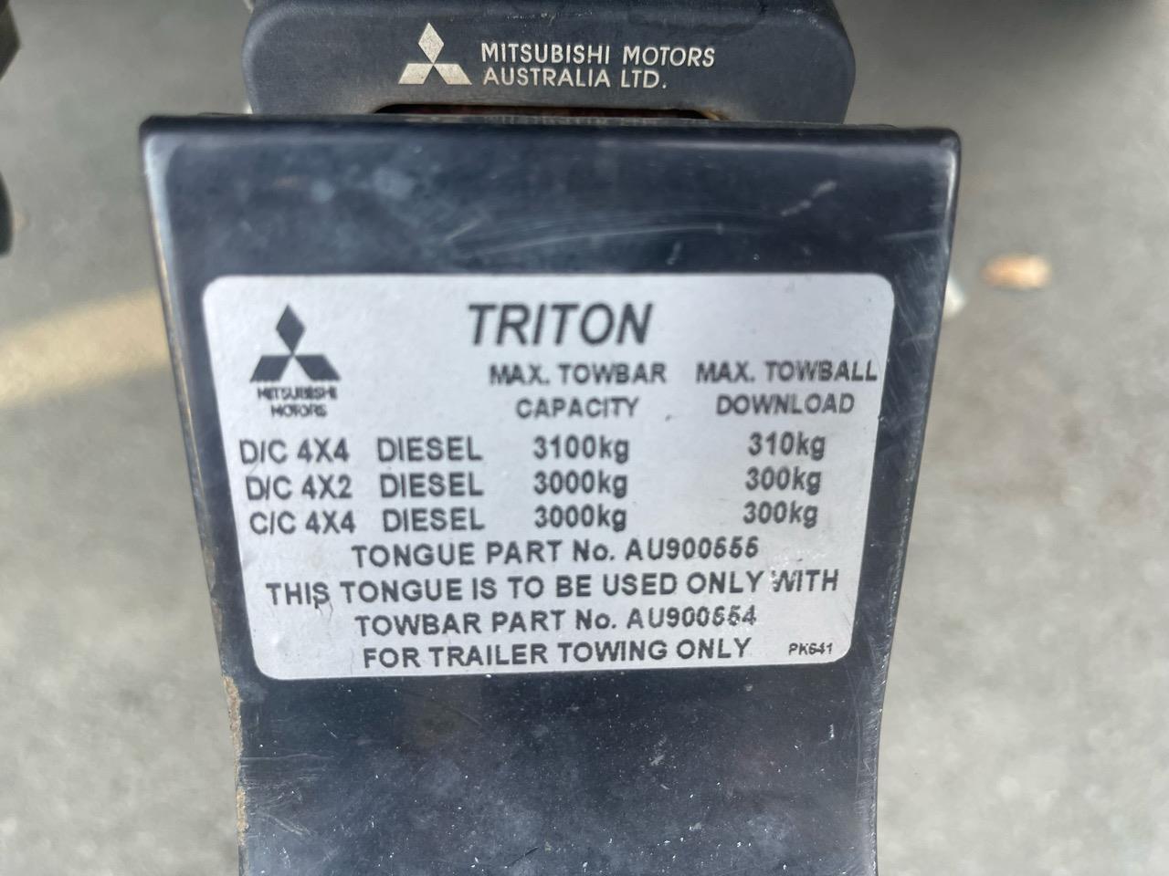 2017 Mitsubishi TRITON