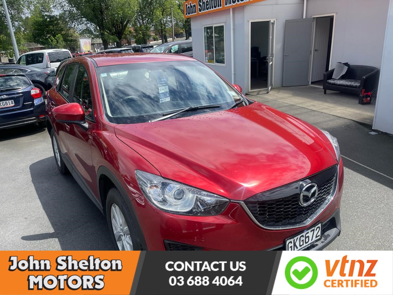 2012 Mazda CX-5  GSX 2.0 PTR / Red / Station Wagon / SUV(Medium)